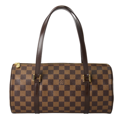 Papillon 30, &pound;650, Handbags, Brown, Canvas, Front view